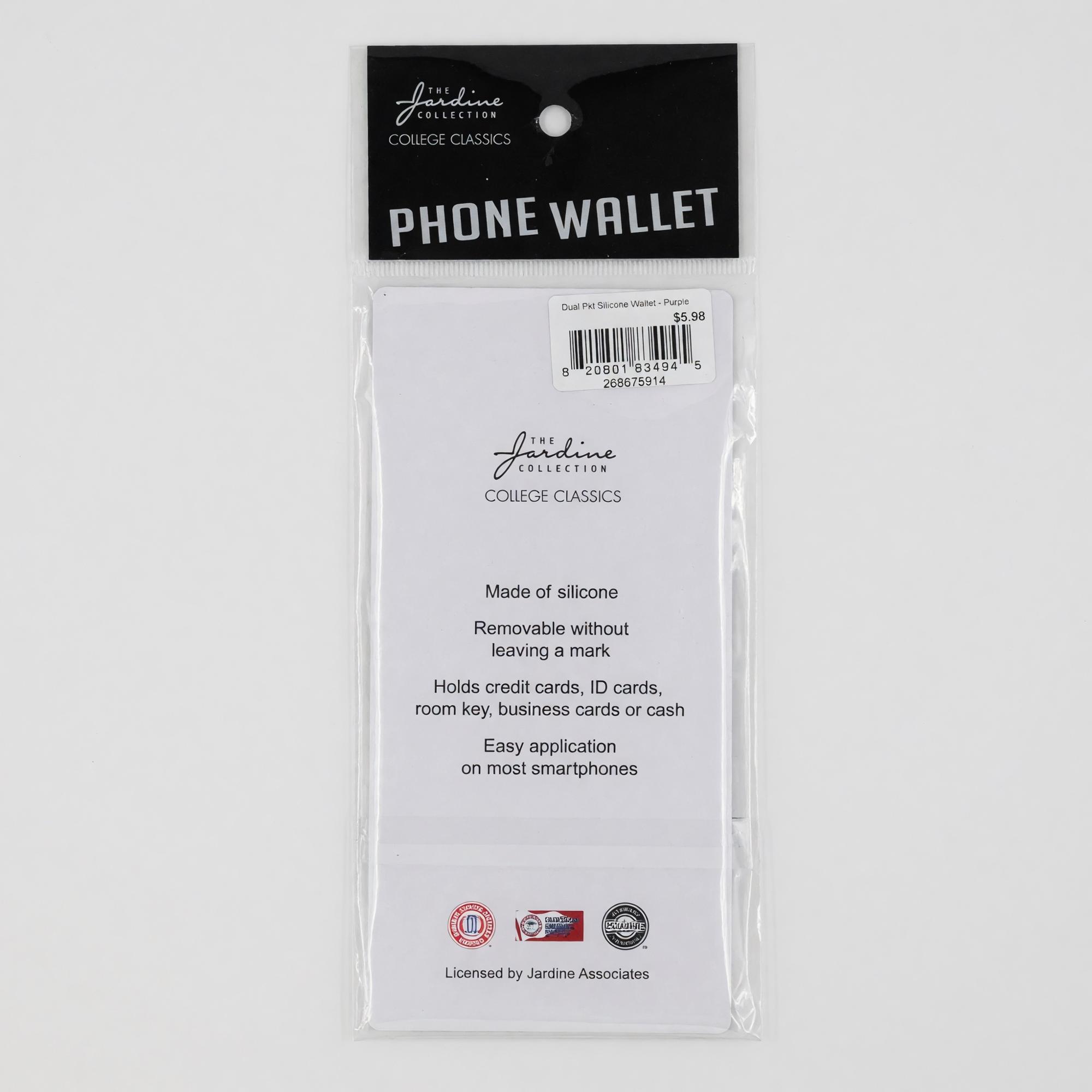 Product image 2 of 2 for University of Wisconsin Stevens Point 2 Pocket Adhesive Phone Wallet