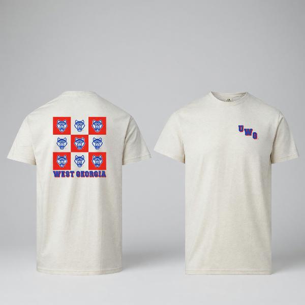 MV CHECKERED 2 LOCATION TEE; $29.99