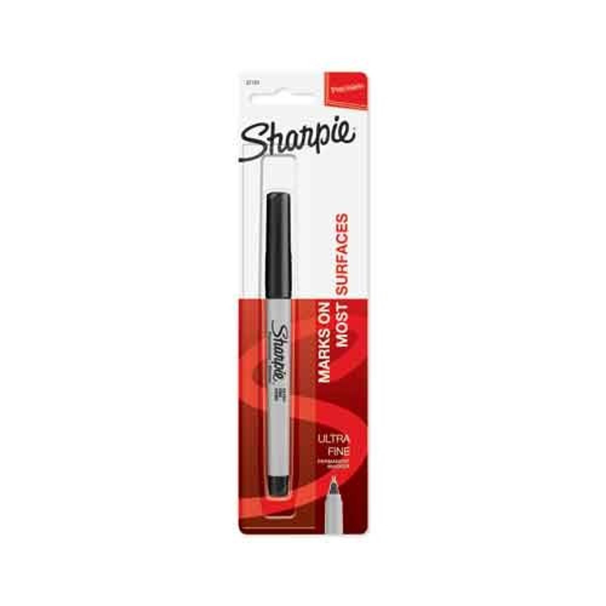 image of: MARKER SHARPIE ULTRA FINE BLACK