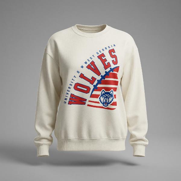 FULLBACK CREWNECK SWEATSHIRT; $59.99