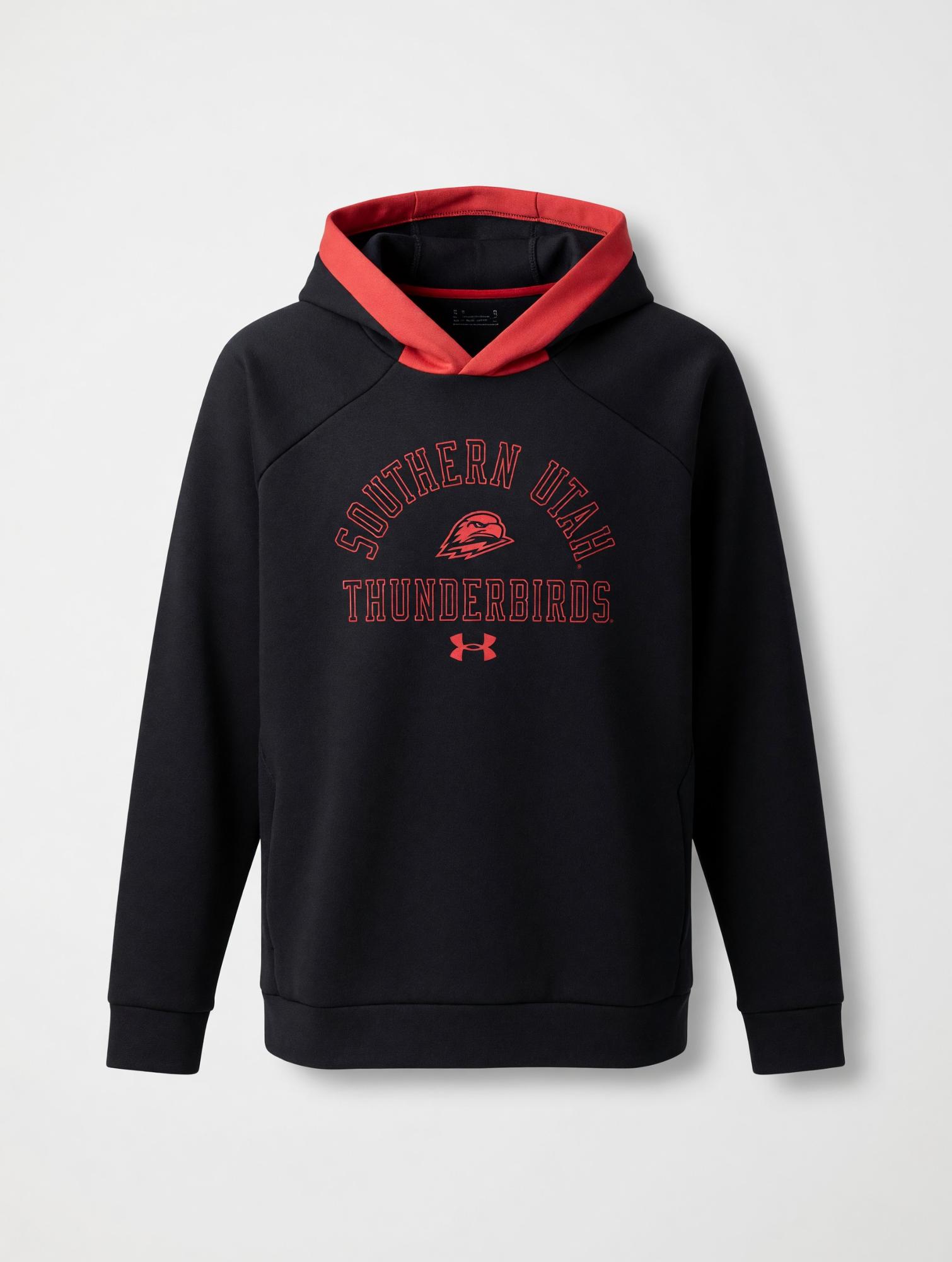 Product image 1 of 3 for U/A GAMEDAY FLEECE HOOD BLACK SOU ARCH OVER THOR