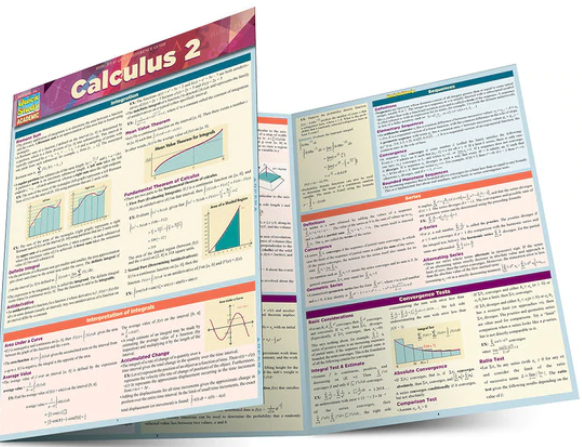 Cover image for CALCULUS 2 LAMINATED STUDY GUIDE