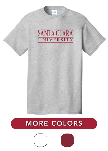 Santa Clara University Classic Bar Short Sleeve Tee; $14.98