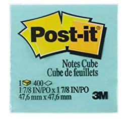 image of: Post-it Cube (1 7/8 in square)