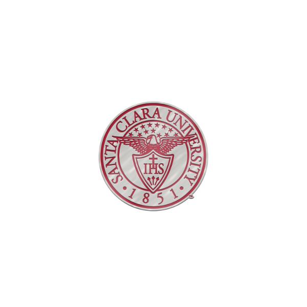 Santa Clara University Seal Brass Lapel Pin; $8.98