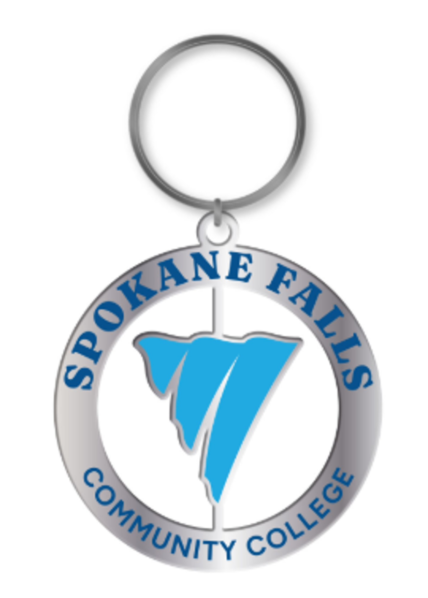 Product image 1 of 1 for SFCC KEY TAG SPINNER FALLS SLV