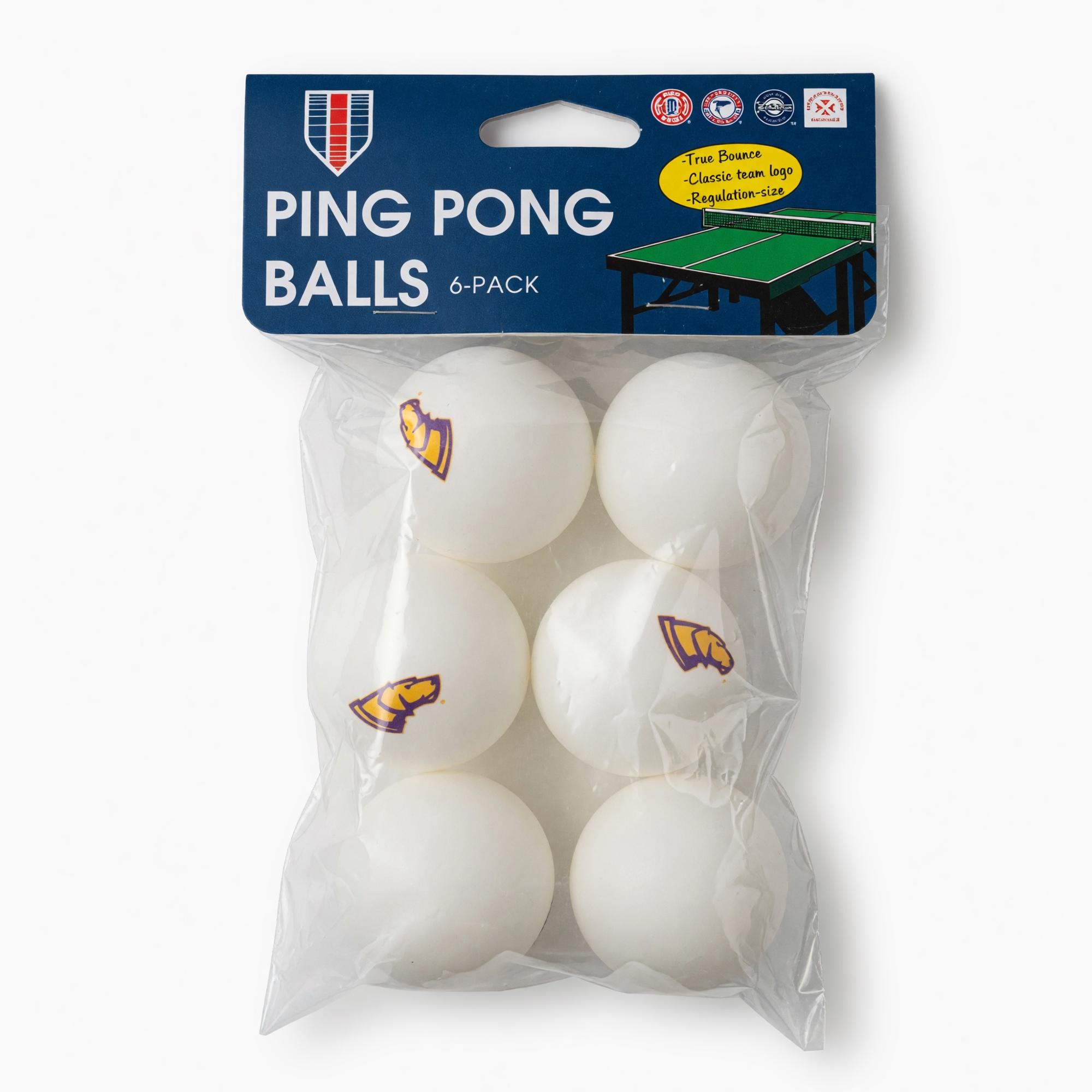 Product image 1 of 1 for Dog Head Ping Pong Balls - 6 Pack
