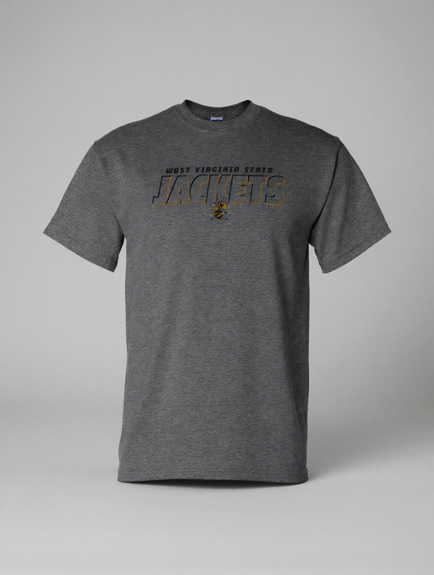 Product image 1 of 1 for Tee - J America Charcoal "Jackets" Crew