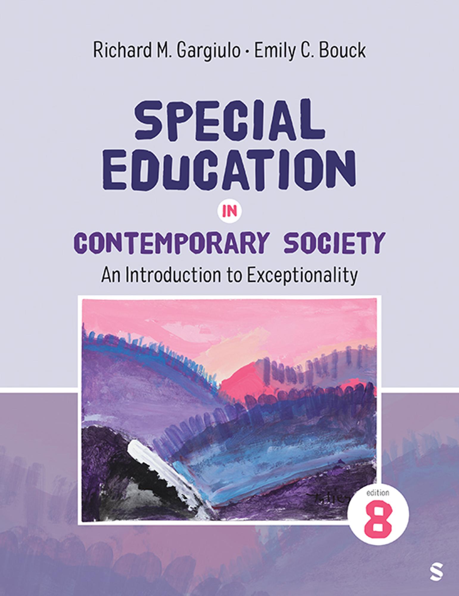 Cover image for Special Education in Contemporary Society Printed Text w/Vantage Access