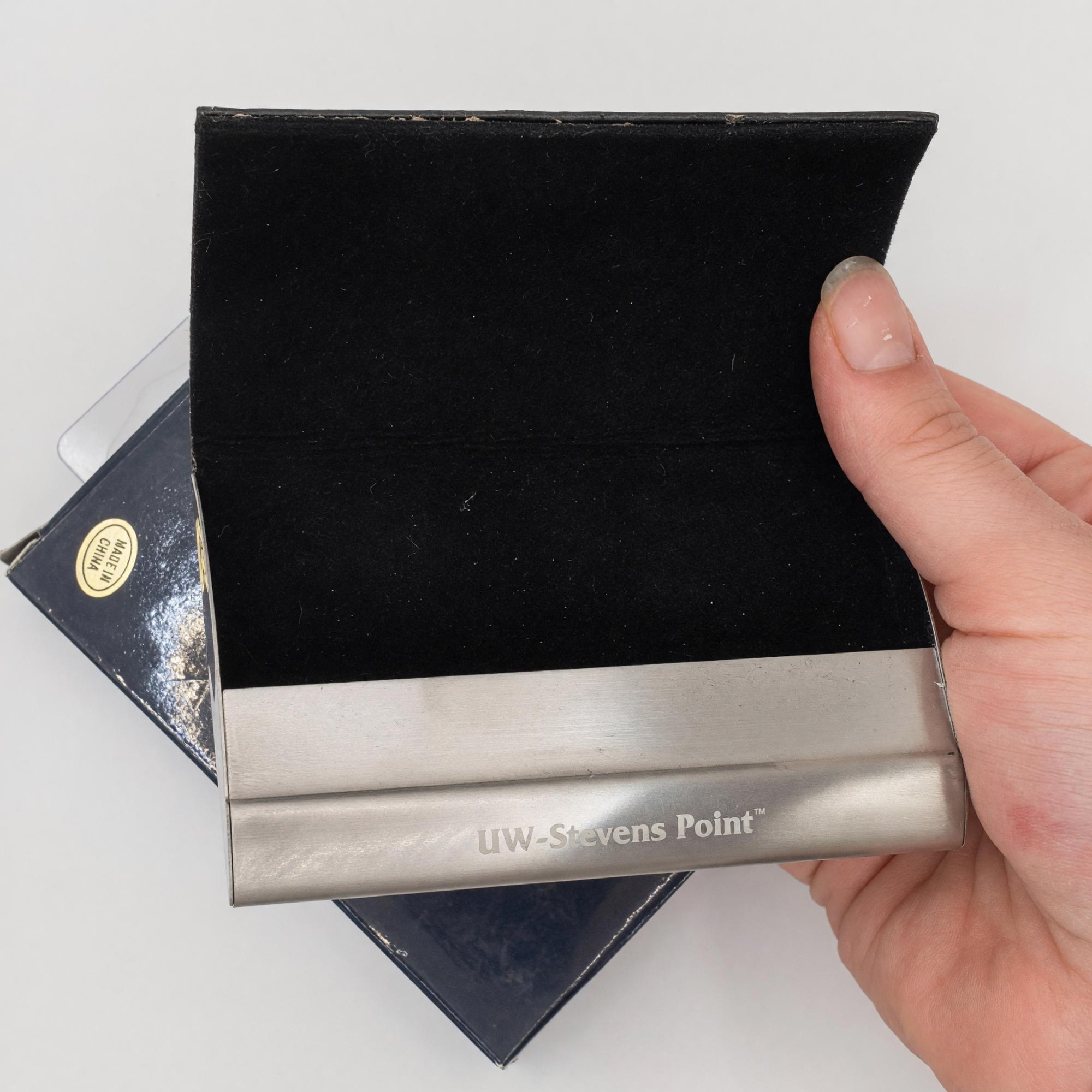 Product image 2 of 2 for UW - Stevens Point Business Card Holder