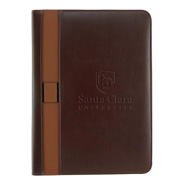 Santa Clara Vintage Padfolio, Brown; $39.98