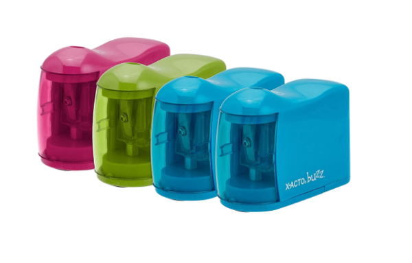Buzz Battery-Powered Pencil Sharpener; $8.99