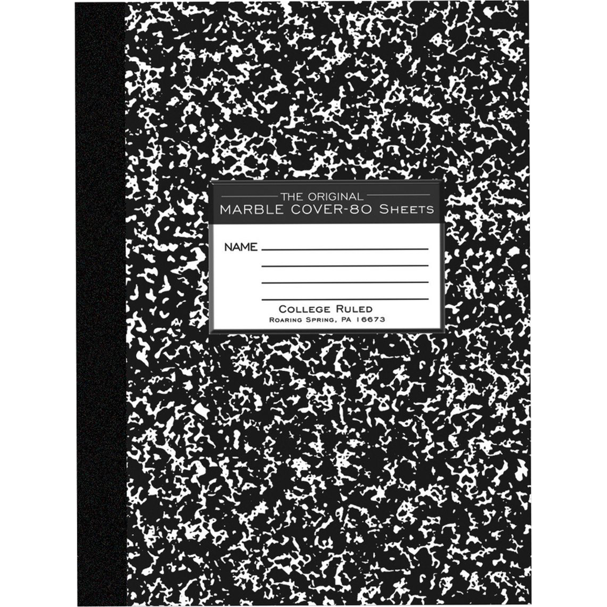image of: Roaring Spring Marble Composition Book 80 Sheet