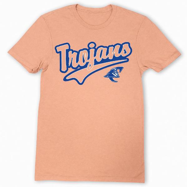 Dusty Peach Tee Shirt; $18.95