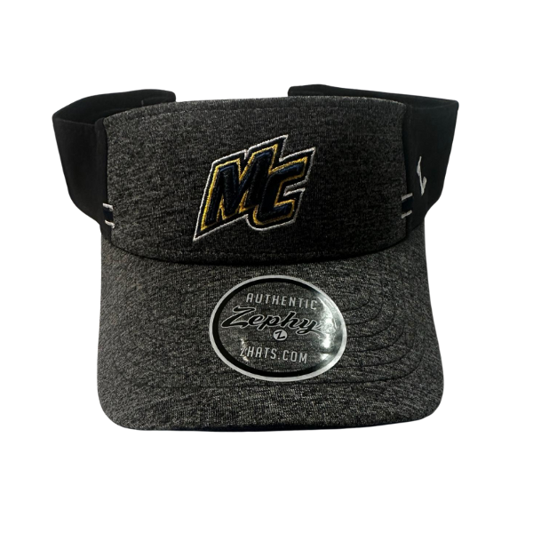 MC Heather Charcoal Kickback Visor; $26.99