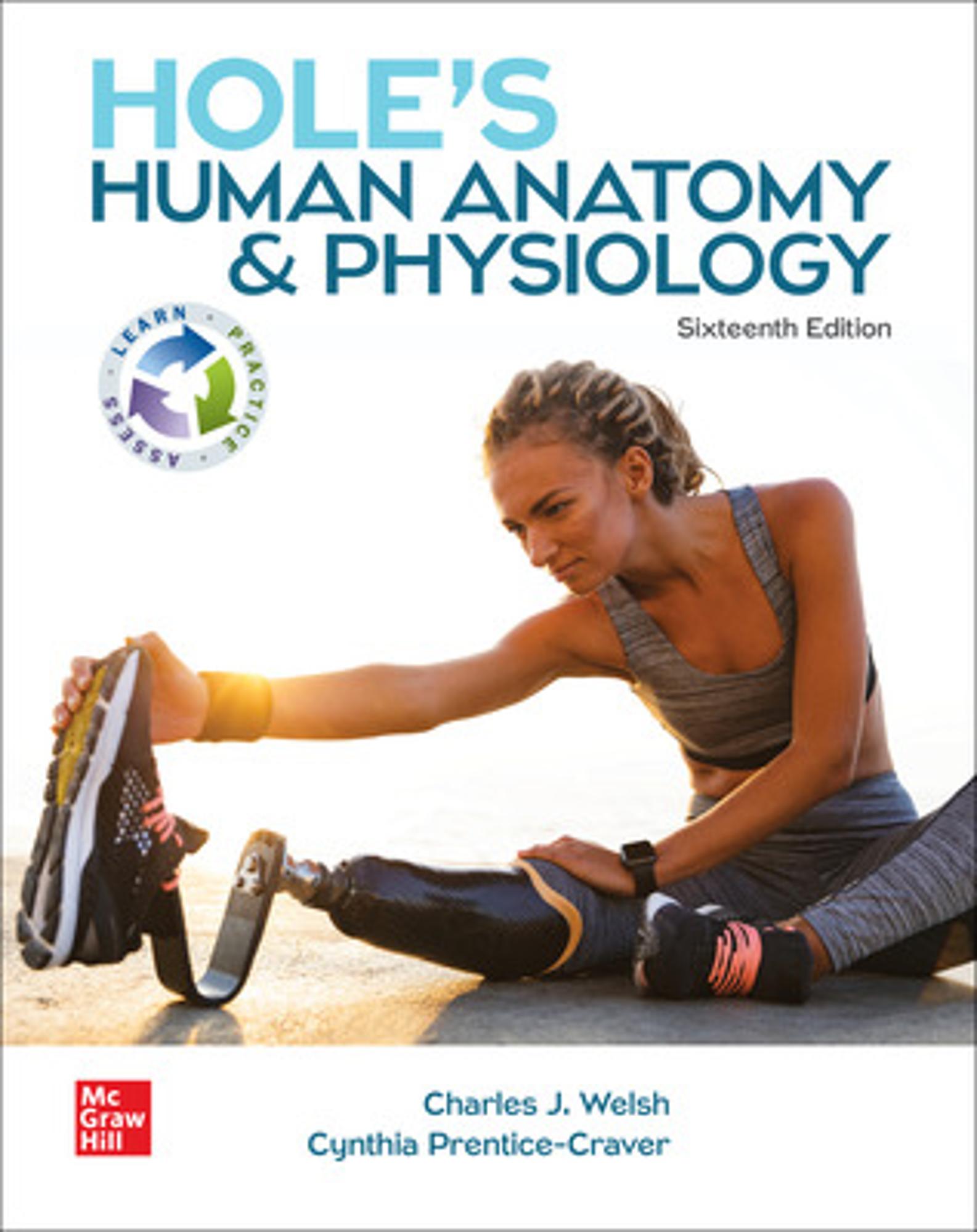 Cover image for Print Upgrade - Hole's Human Anatomy & Physiology