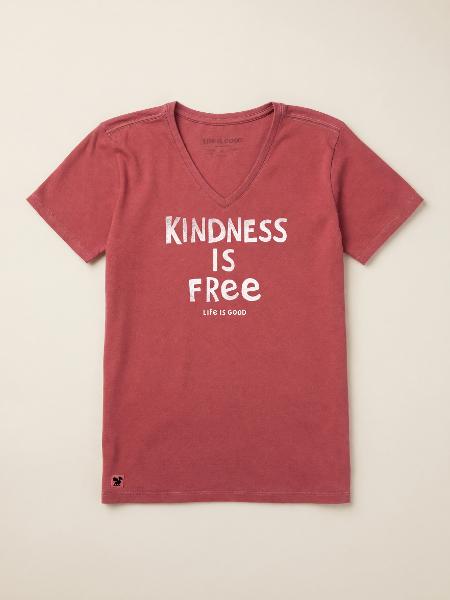Life is Good Kindness is Free Tee Shirt; $32.00