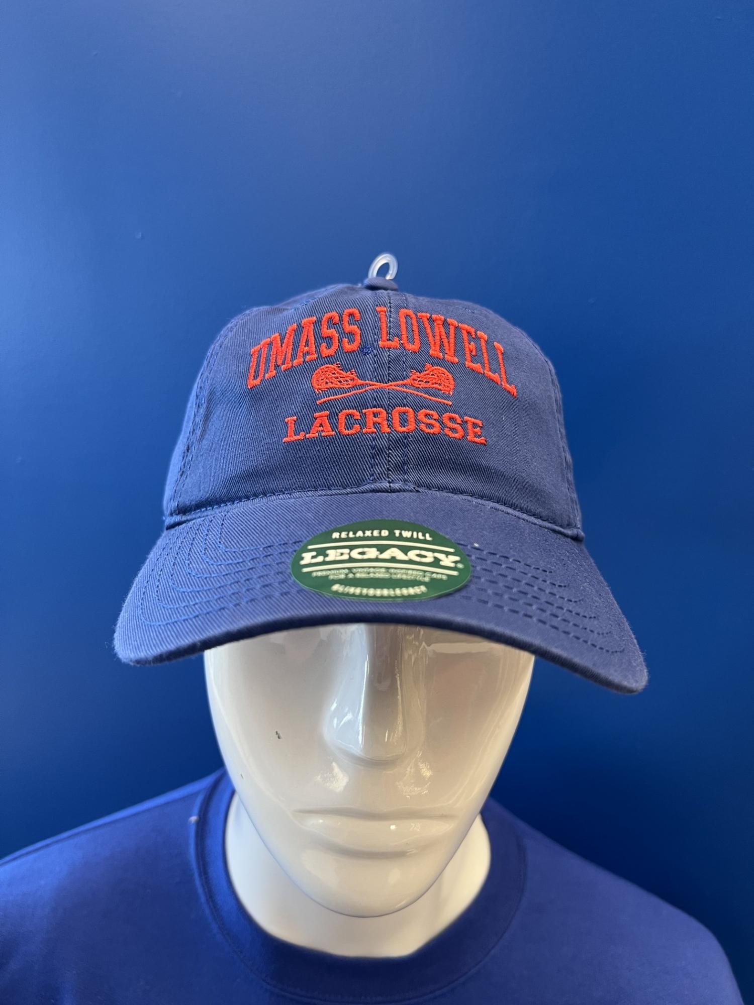 image of: Legacy UMass Lowell Lacrosse relaxed twill adj hat
