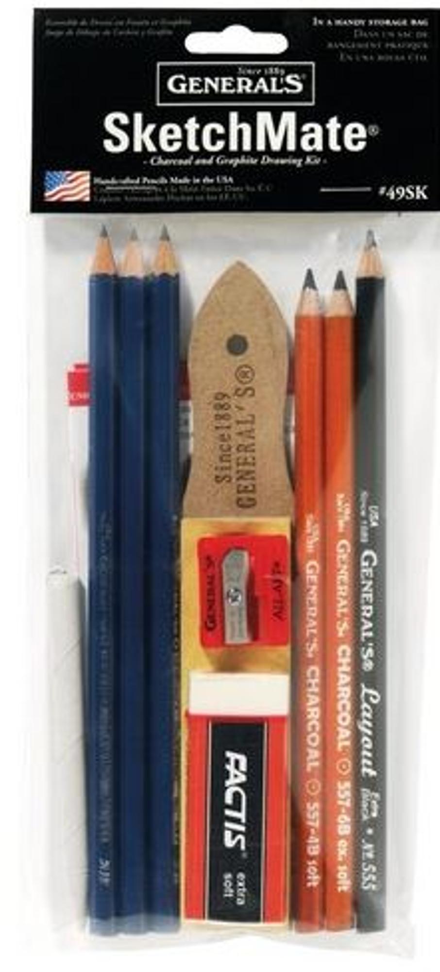 image of: Generals SketchMate Drawing Kit