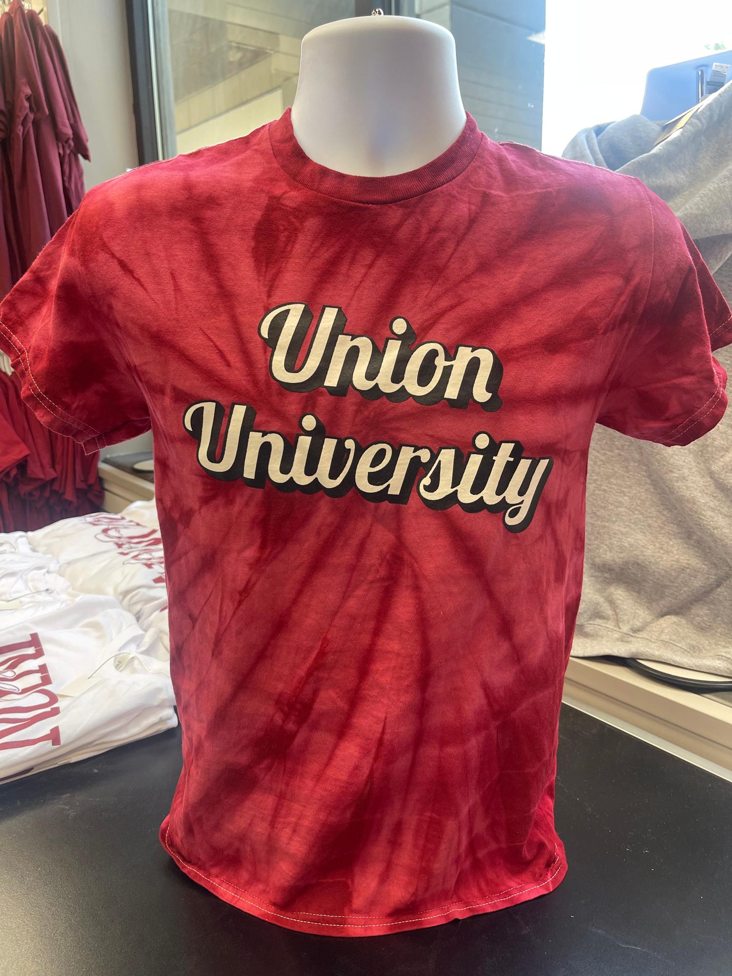 image of: Union University Spider Tie Dye Short Sleeve Tee