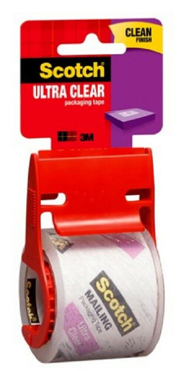 image of: Scotch Mailing Tape Ultra Clear