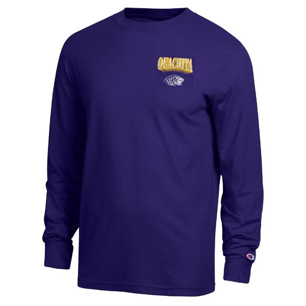 Ouachita Tigers Champion Jersey Long Sleeve Tee; $39.99