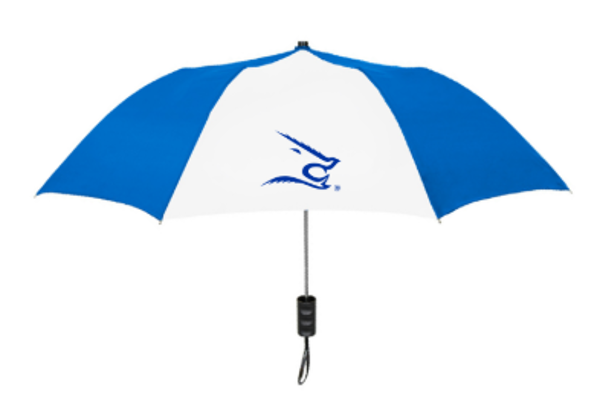 TAMUK SPECTRUM UMBRELLA RYL/WHT; $23.99