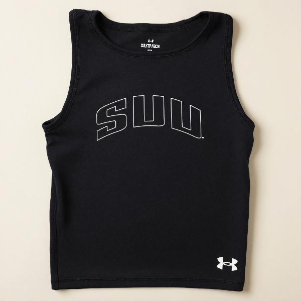 U/A WOMENS BLACK TANK TOP SUU; $39.99