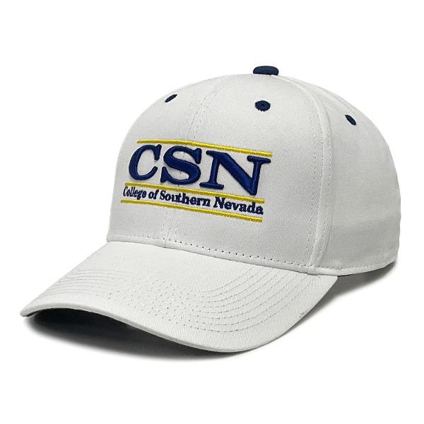 CSN HAT SNAPBACK GOLD BARS WHT; $22.99
