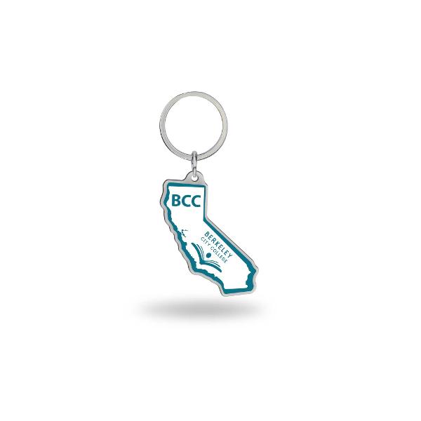 PCC BERK KEYCHAIN STATE SHAPE; $10.99