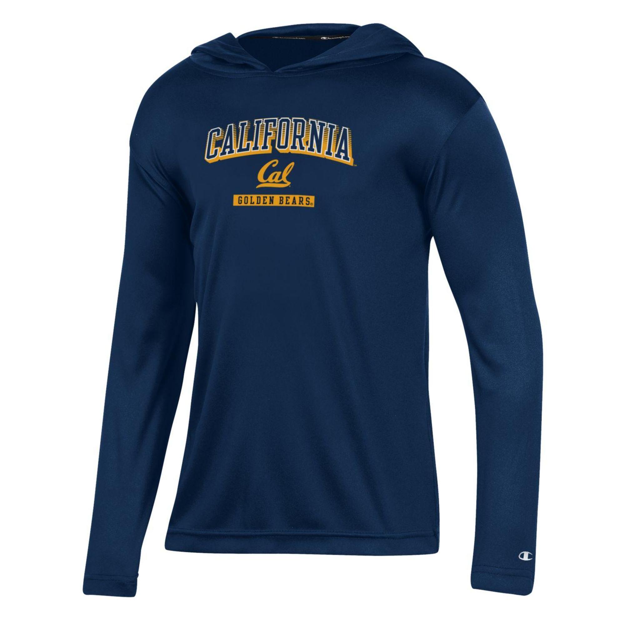 Product image 1 of 1 for Youth Stadium Poly Hood Tee Cal / Golden Bears Logo