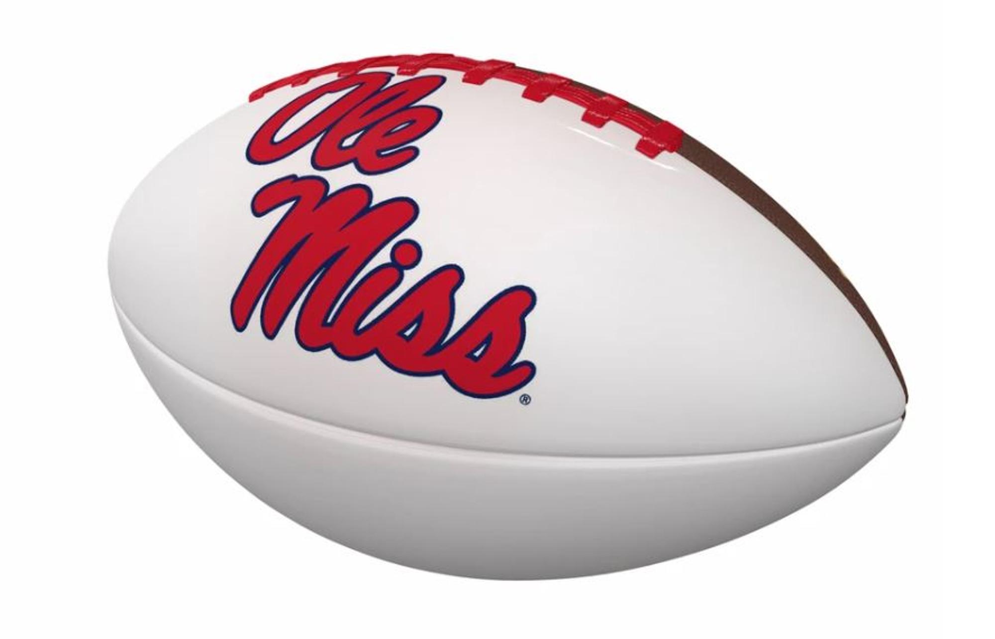 image of: Ole Miss Official-Size Autograph Football