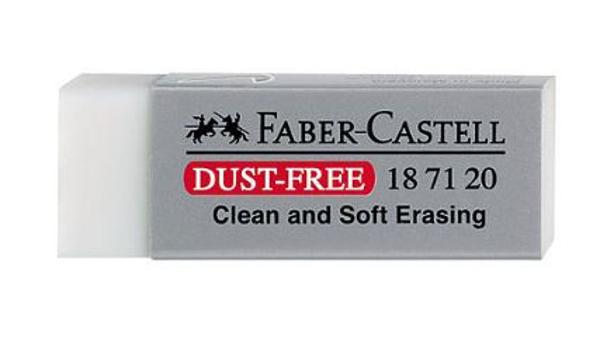 Faber-Castell Dust-Free White Eraser; $1.29