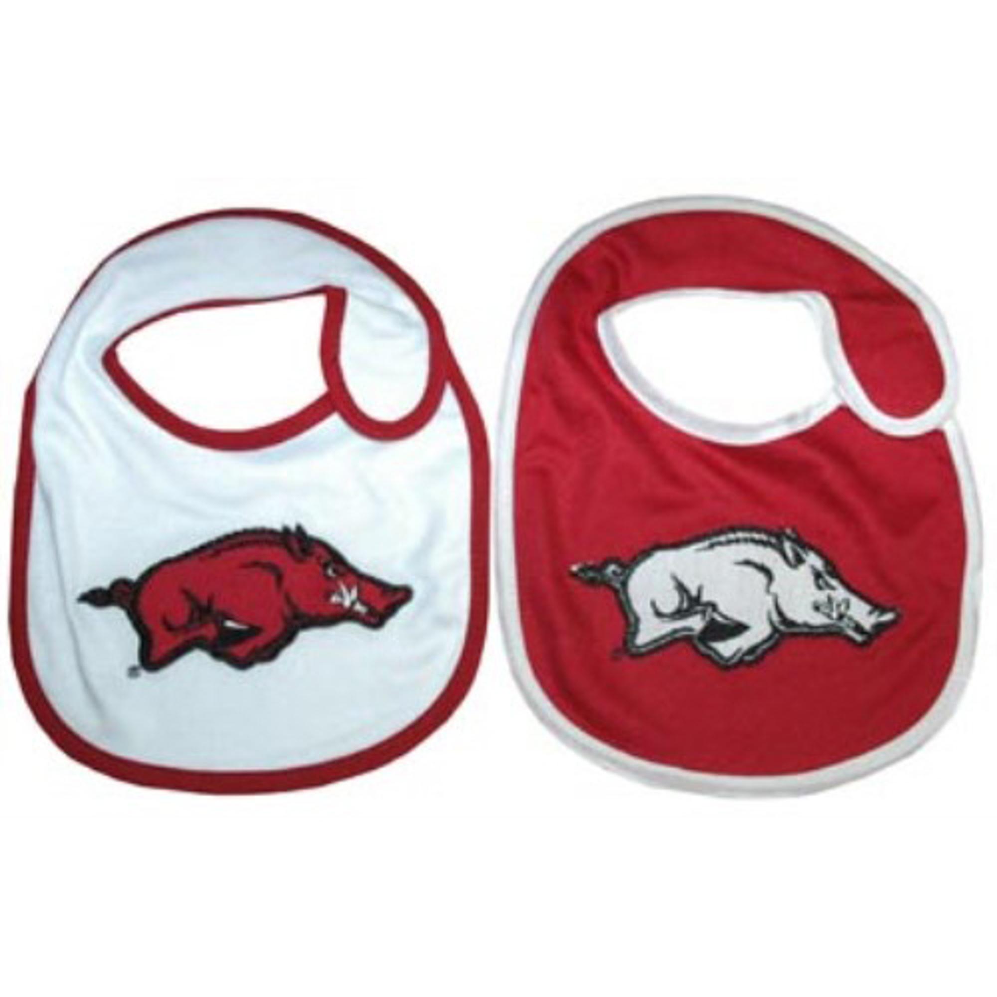 image of: Arkansas Razorbacks Infant Bib 2 Piece