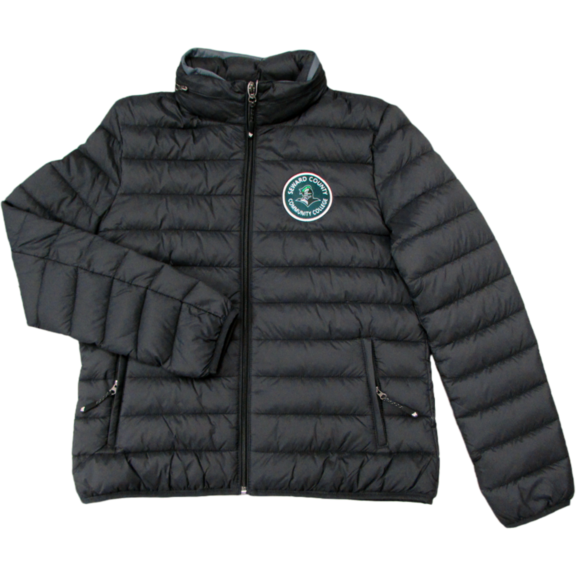 image of: MV SPORT LOUIE PATCH MEN'S PACKABLE PILLOW PUFFER