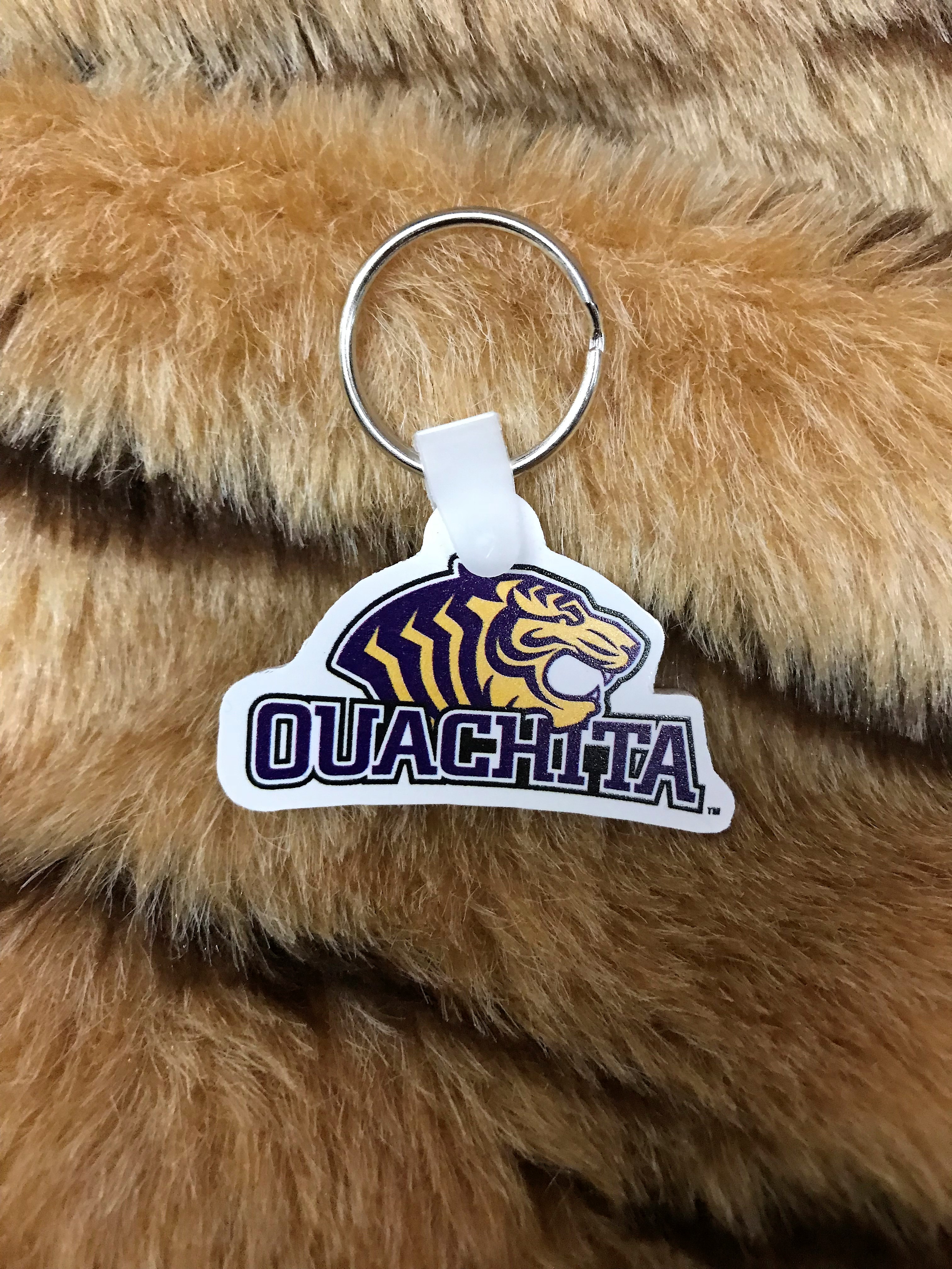 image of: Ouachita Soft Cut Keychain