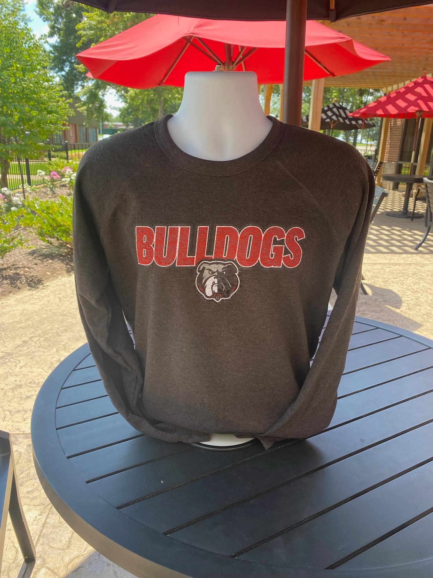 image of: Bulldogs French Terry Heather Crewneck