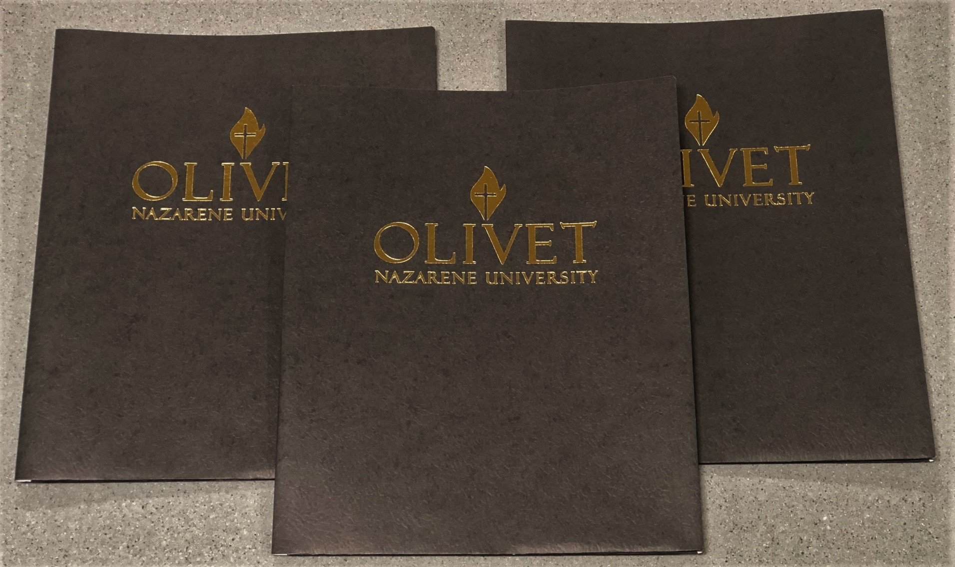 image of: Olivet Logo Paper Folder