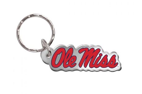 image of: Ole Miss Script Acrylic Keychain