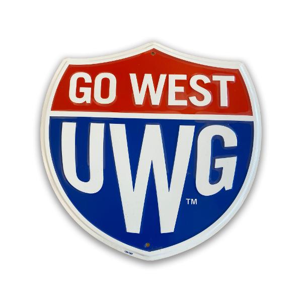 UWG SHIELD ALUM. SIGN; $24.99