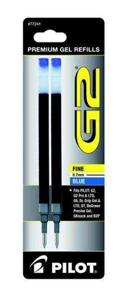 PILOT G-2 GEL REFILL 2PK; $2.94
