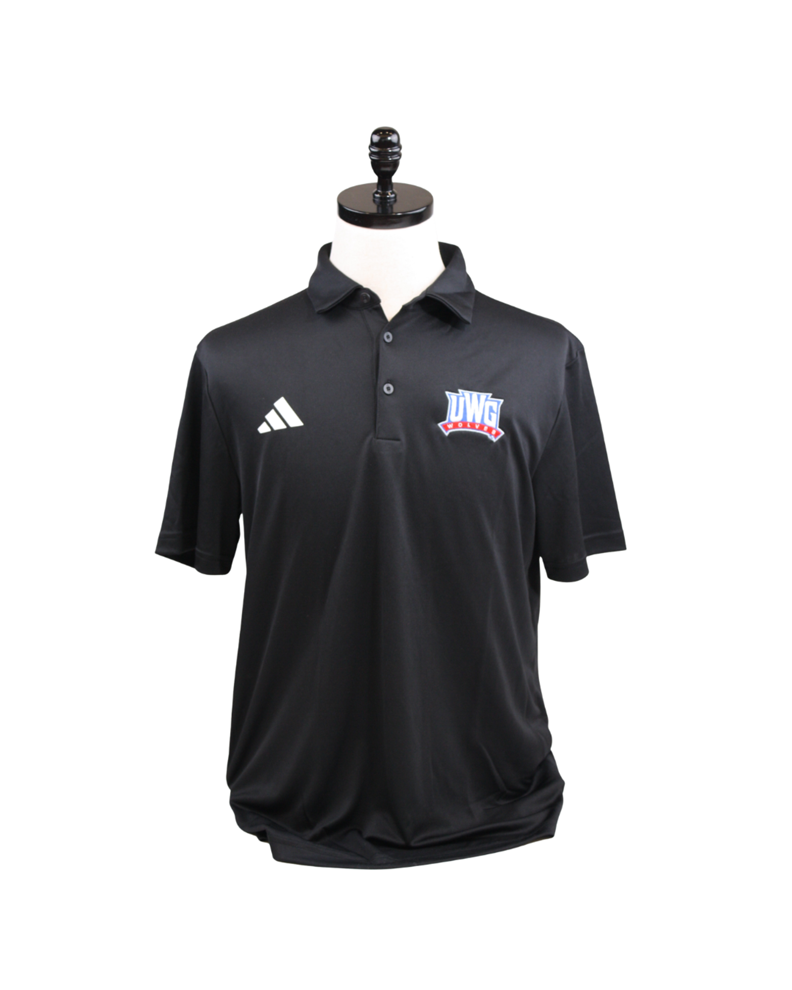image of: ADIDAS GOLF THREE STRIPE POLO