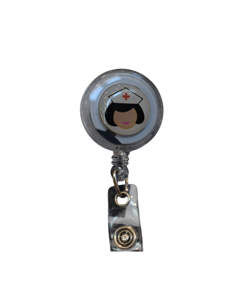 BAUMGARTEN'S ID CARD REEL NURSES HEAD; $3.79