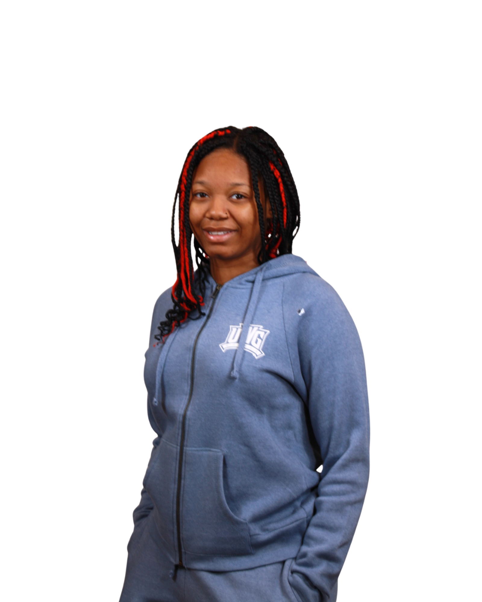 Product image 1 of 2 for ATHLETICS LOGO STOCKTON ANGEL FLEECE FULL ZIP HOODIE