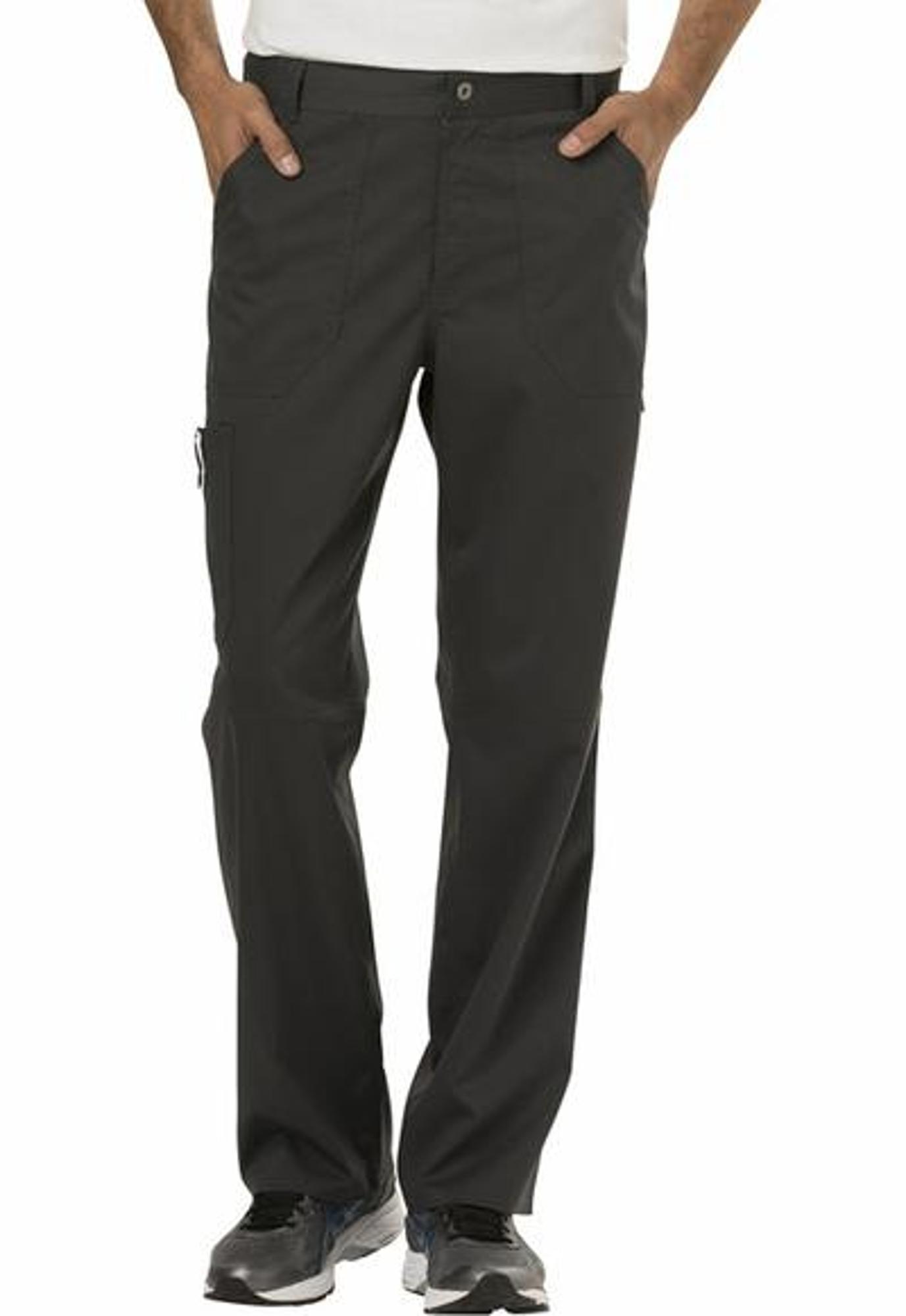 Variant 5 of 5 for Cherokee Workwear Revolution Men's Zip Fly Cargo Scrub Pant