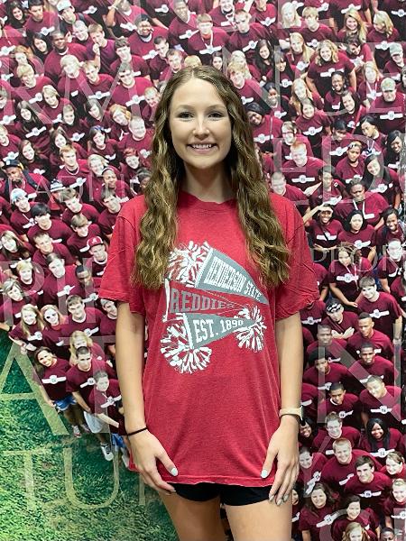 Henderson State Reddies Pom Pom Heritage Tee; $48.99
