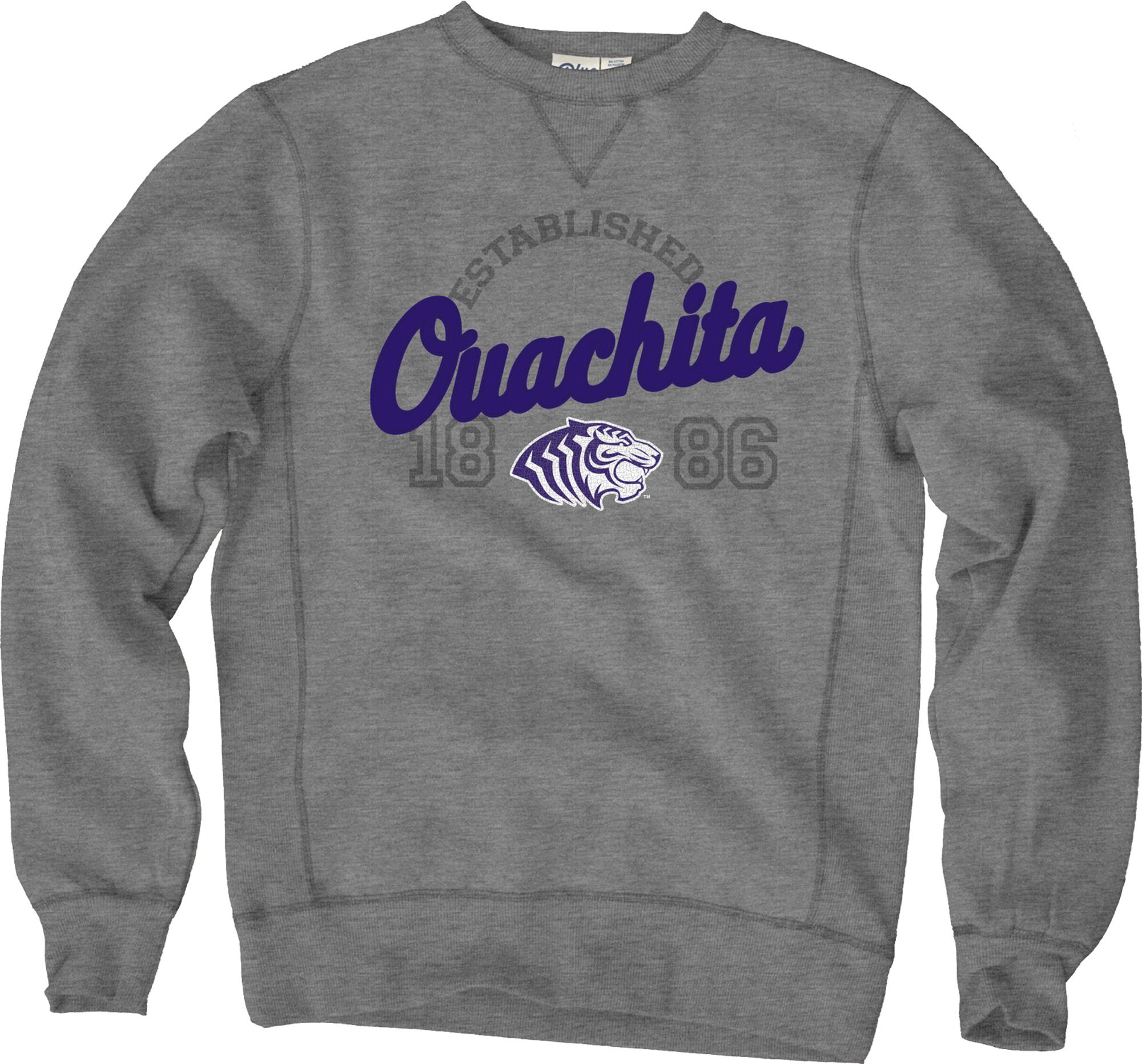 image of: Ouachita Main Road Sanded Fleece Crewneck