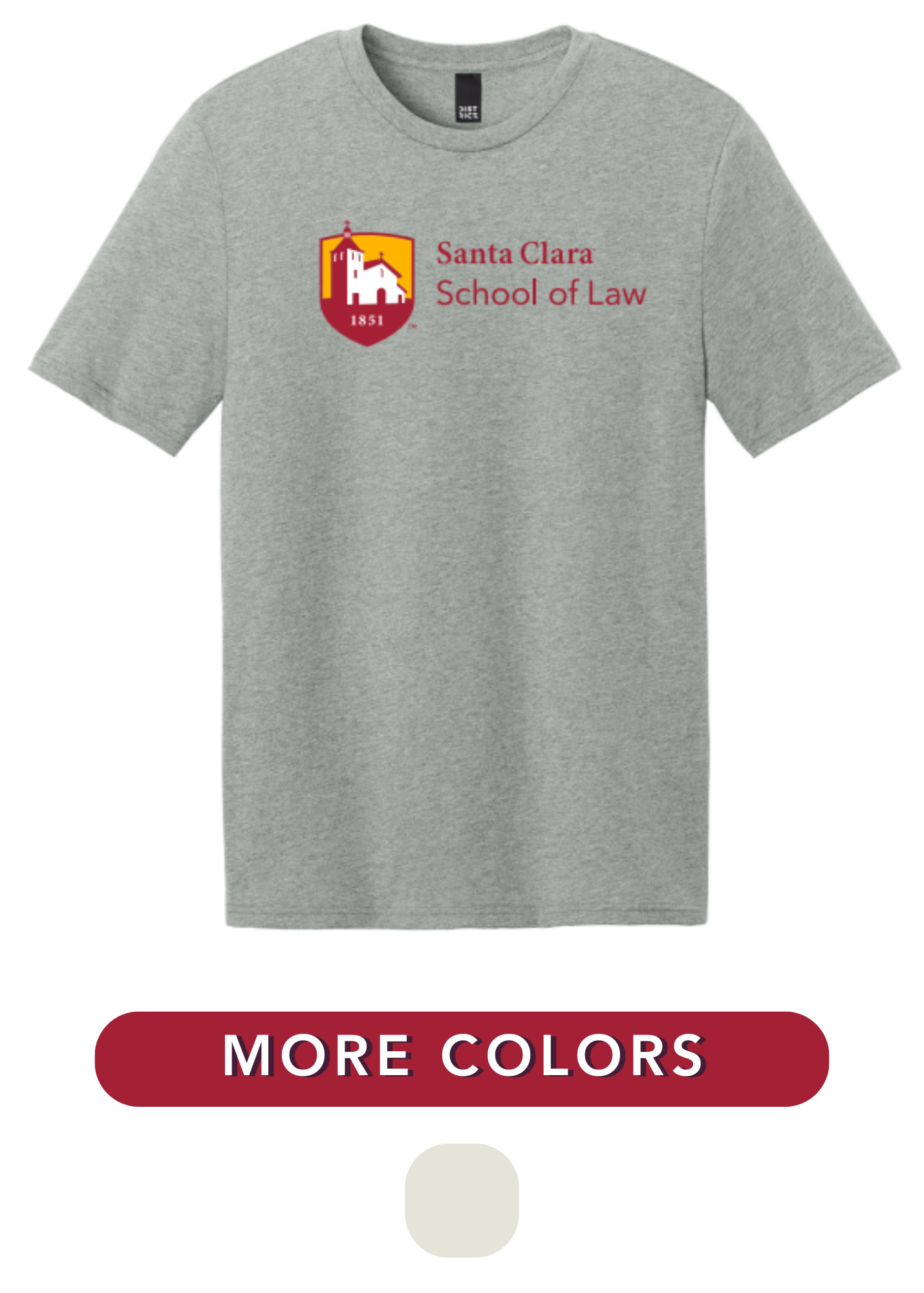 image of: Santa Clara University School of Law Short Sleeve Tee