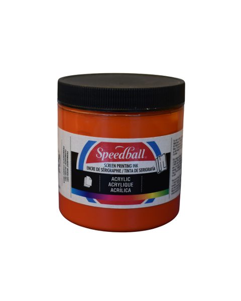 ACRYLC SCREENPRINT INK / ORANGE; $16.99