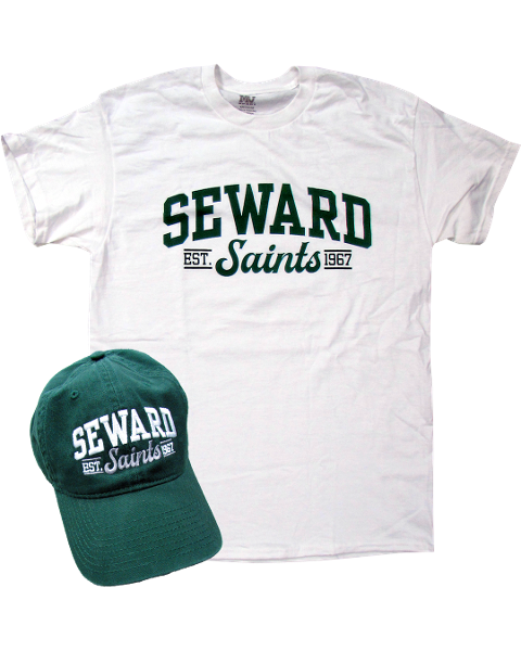 MV Sport Seward Saints T-Shirt & Cap Combo; $25.99